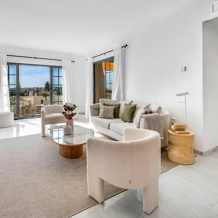 Apartment Vacation I Aldea Blanca, Luxury Duplex, Sea View, Walking Distance To Puerto Banus Marbella
