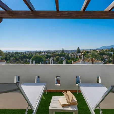 Apartment Vacation I Aldea Blanca, Luxury Duplex, Sea View, Bbq Grill, 24-7 Security, Walking Distance To Puerto Banus Marbella