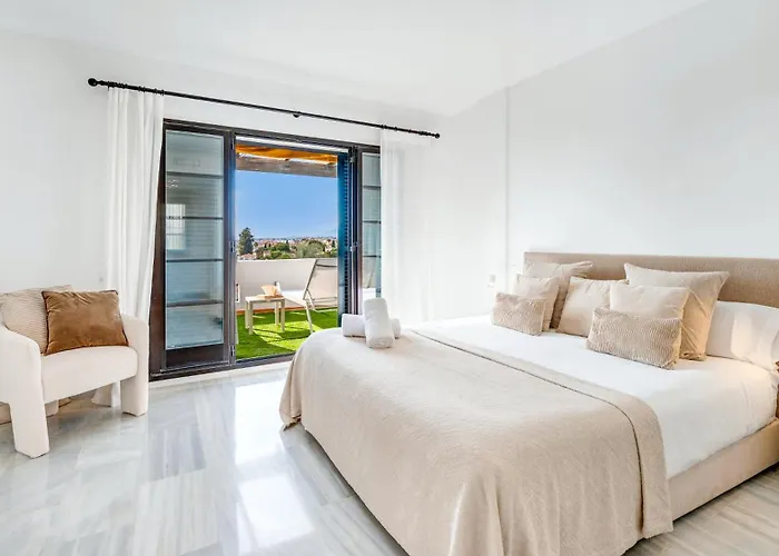 Apartament Vacation I Aldea Blanca, Luxury Duplex, Sea View, Walking Distance To Puerto Banus