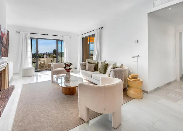 Apartament Vacation I Aldea Blanca, Luxury Duplex, Sea View, Walking Distance To Puerto Banus Marbella