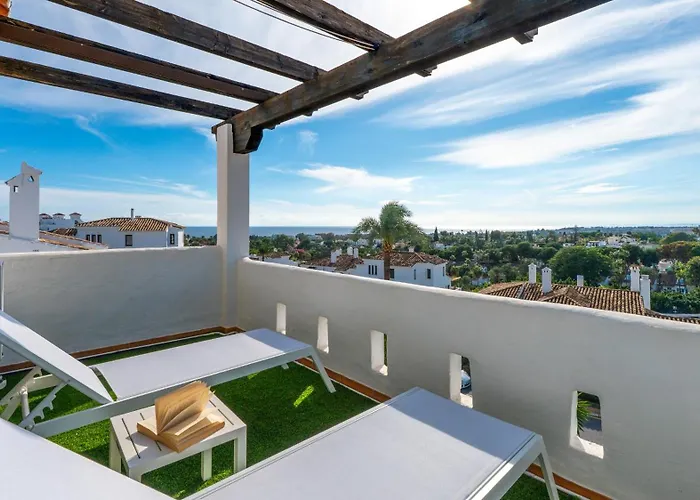 Apartament Vacation I Aldea Blanca, Luxury Duplex, Sea View, Walking Distance To Puerto Banus