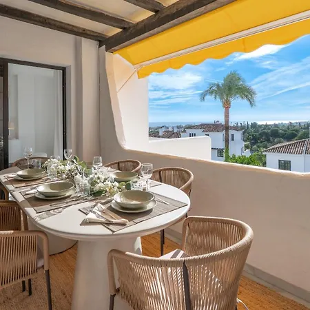 Vacation I Aldea Blanca, Luxury Duplex, Sea View, Walking Distance To Puerto Banus Lägenhet Marbella
