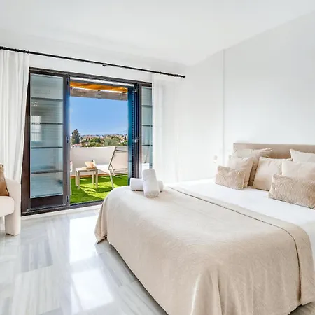 Lägenhet Vacation I Aldea Blanca, Luxury Duplex, Sea View, Walking Distance To Puerto Banus