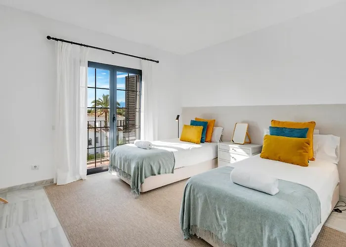Vacation I Aldea Blanca, Luxury Duplex, Sea View, Walking Distance To Puerto Banus * 마르베야